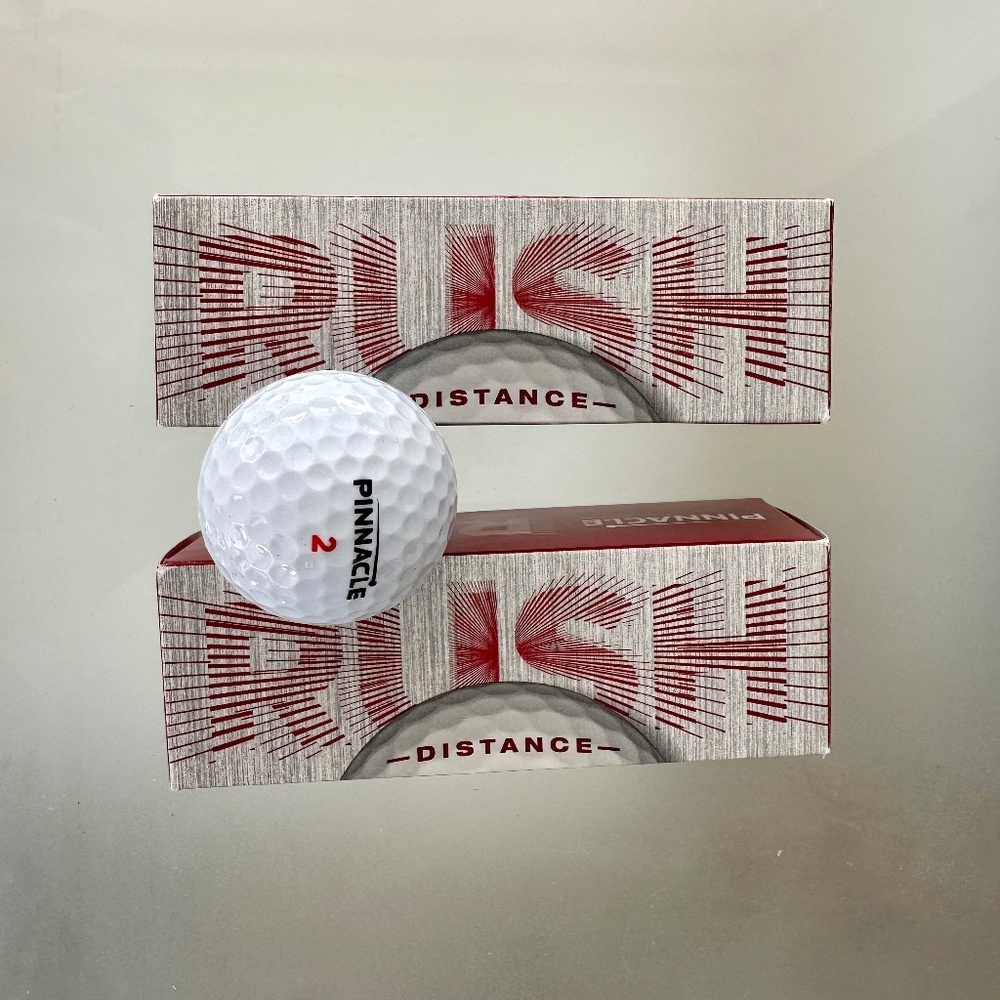 NEW - Rush Pinnacle Golf Balls - Set of 2 - 6 balls